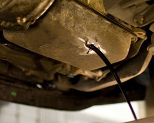 预防车辆漏油 避免轮毂甩油